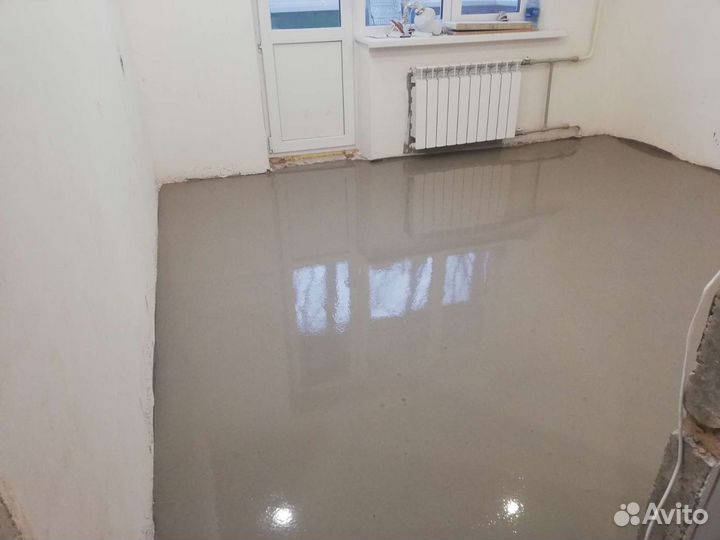 Наливной пол за 1 день