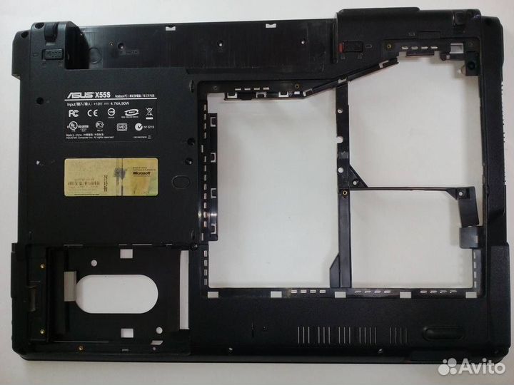 Дно asus X55S