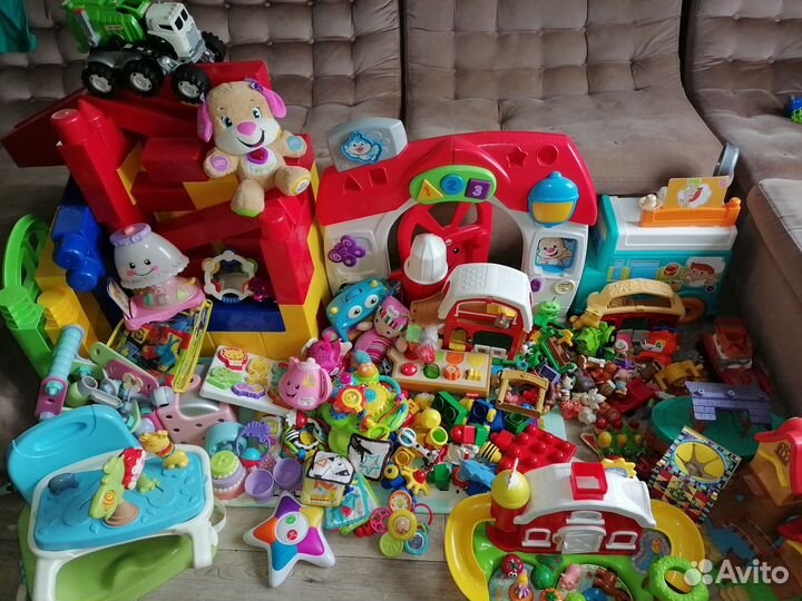 Игрушки fisher price, lego primo, elc и другие