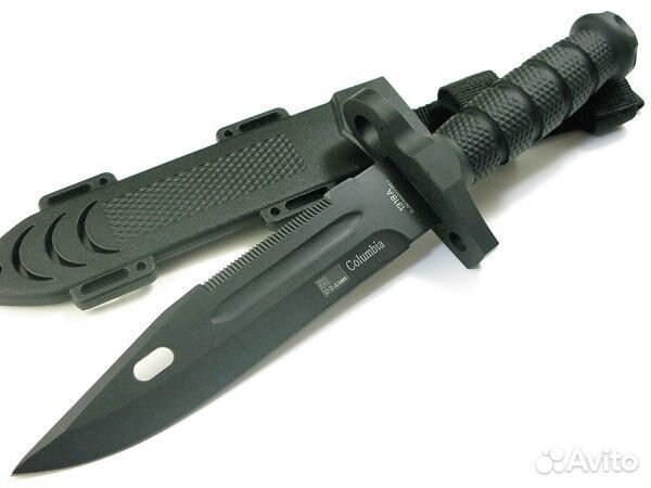 Нож columbia огниво,точило,свисток,компас