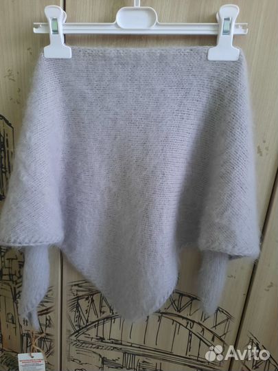 Бактус или косынка из пуха норки