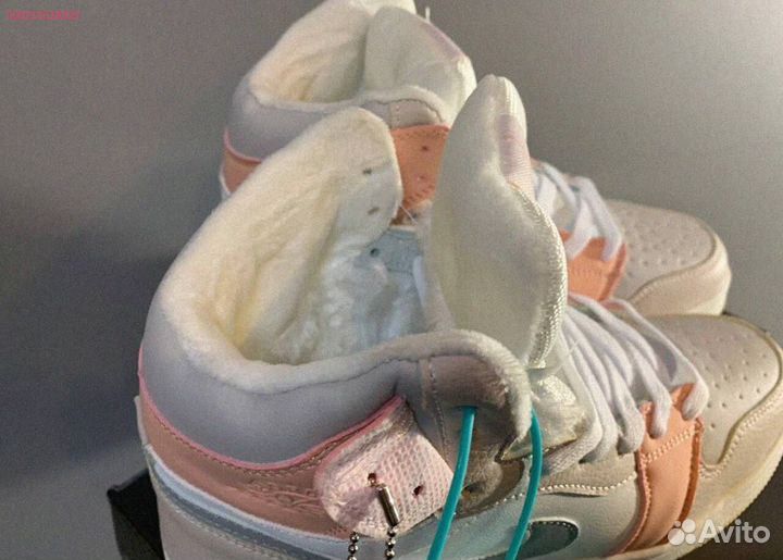 Кроссовки Nike Air Jordan тёплые (Арт.93310)