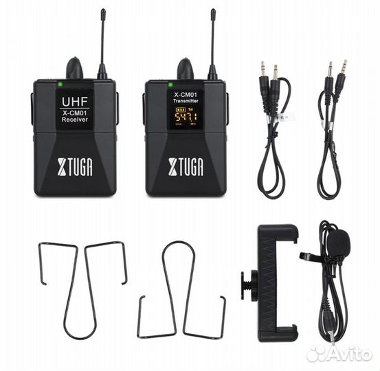 Качественный радиомикрофон Xtuga CM01 петличка