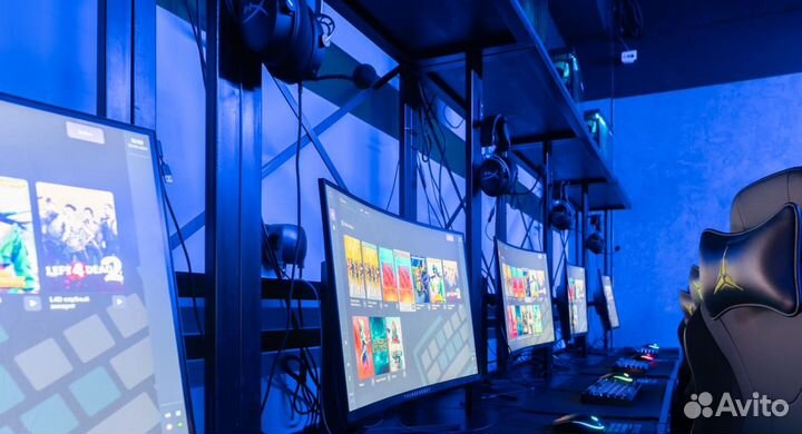 Готовый бизнес / Компьютерный клуб 30 пк, 5 PS5