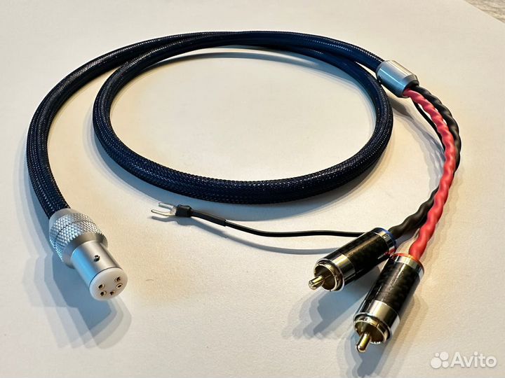 Фоно Кабель Phono -5Pin RCA -земля 120см