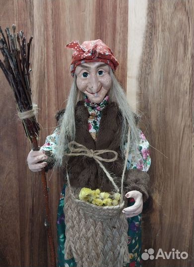 Интерьерная кукла ручной работы