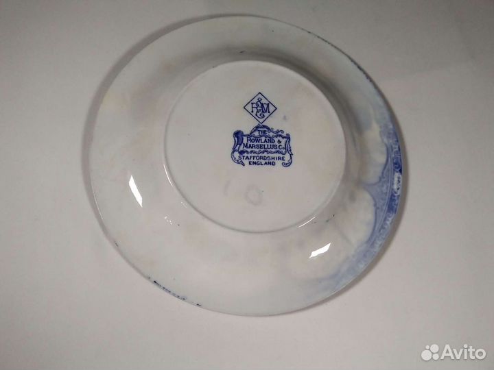 Старинные коллекционные тарелки, Англии, Испания