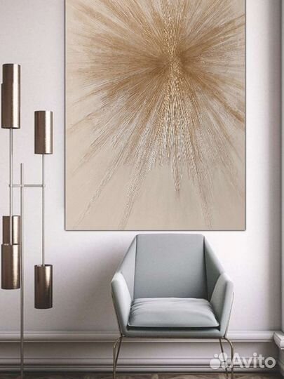 Интерьерная картина текстурная
