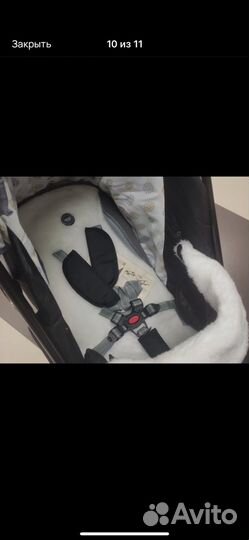 Детские санки коляска