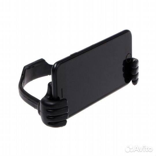 Подставка для телефона в форме рук (черная)