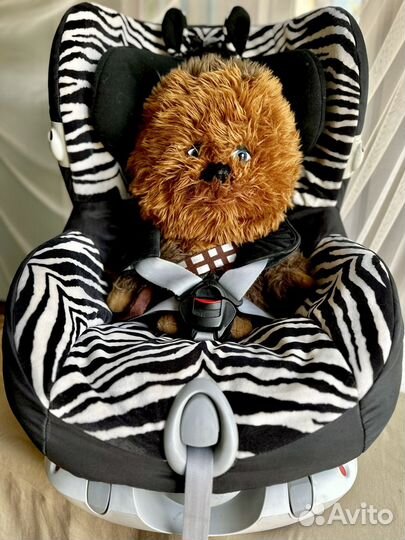 Автокресло britax romer trifix zebra 0-4 годика