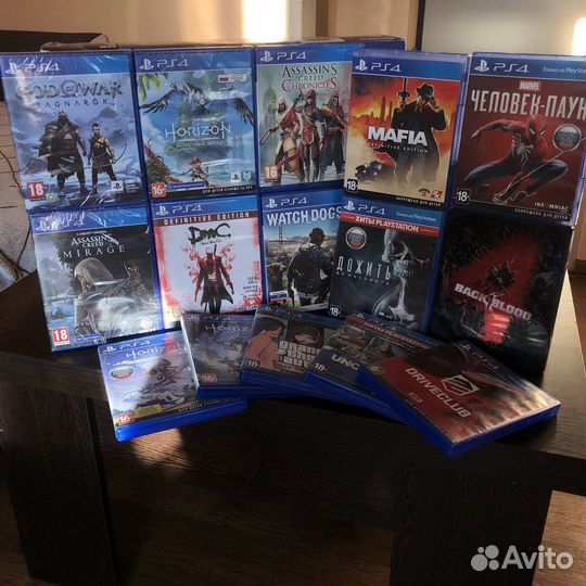 Диски с играми на PS4 и PS5 /обмен/выкуп