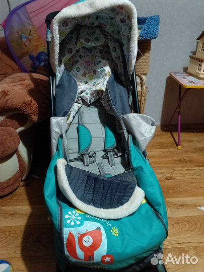 Детские санки коляска