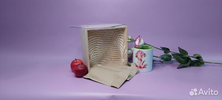 Коробка подарочная деревянная Собственная мастерск