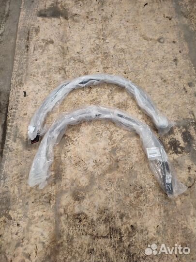 Накладки на задние арки ниссан кашкай j10