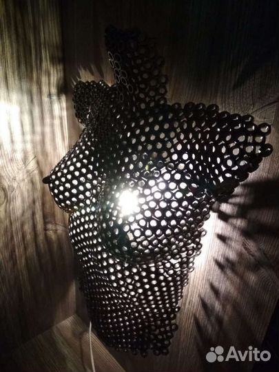 Фигура из металла (светильник)