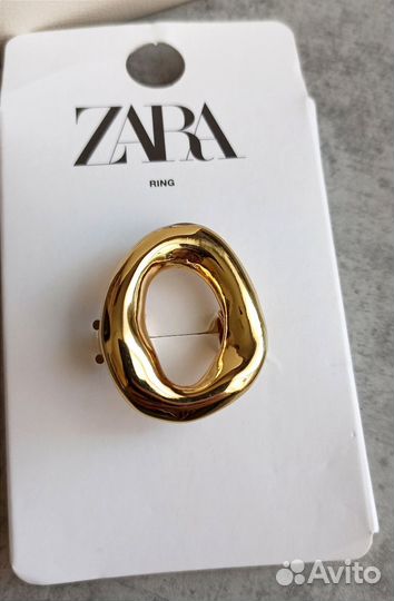 Кольцо Zara массивное