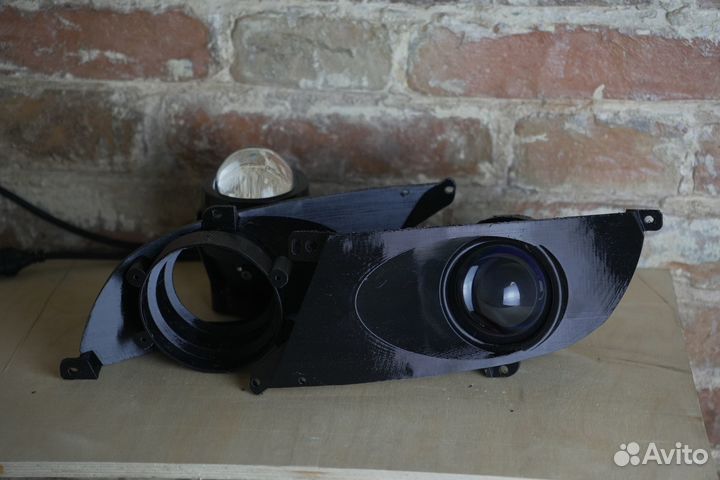 LED птф mitsubishi lancer 9