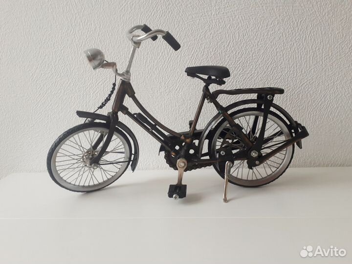 Фигурка велосипед металл