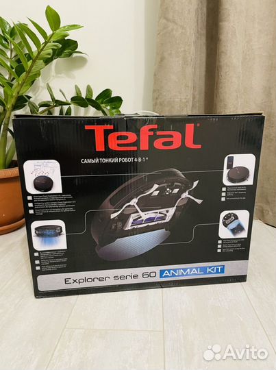 Робот пылесос моющий tefal