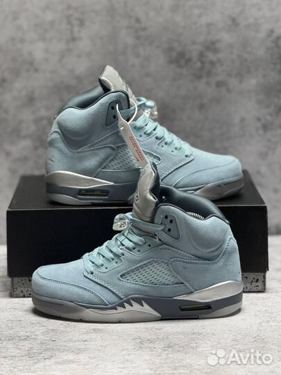 Кроссовки Nike Air Jordan 5 зимние (Арт.43776)