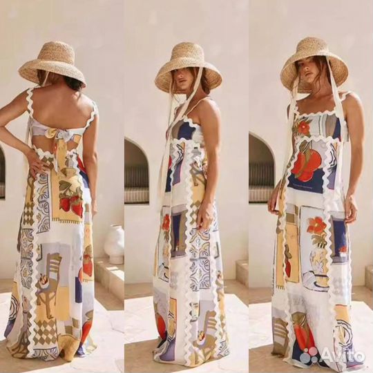 Zimmermann сарафаны лен 46/48 размер