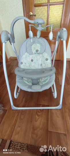 Детские электрокачели Indigo Fresh 2в1