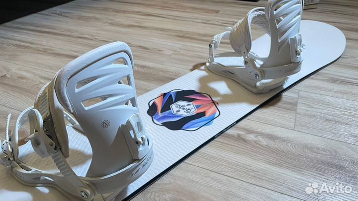 Сноуборд Amplid Gogo 147 + Union Rosa