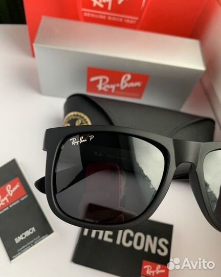 Очки ray ban justin polaroid