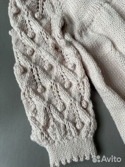 Вязаное платье