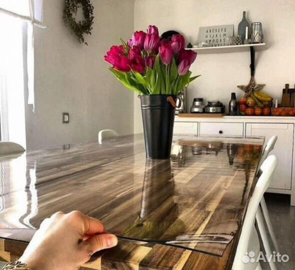 Гибкое стекло на стол