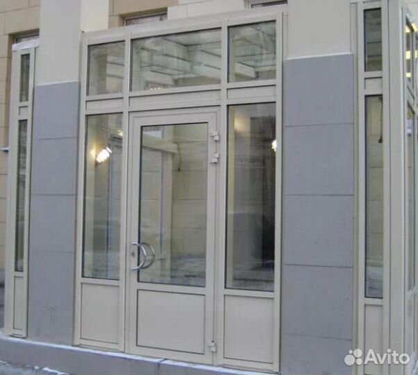 Двери из алюминия без посредников