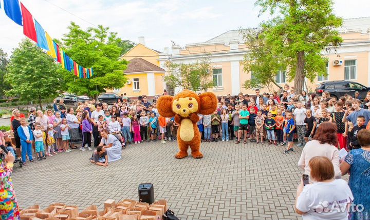 Чебурашка на праздник