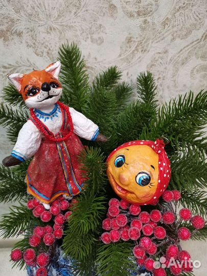 Ватные игрушки