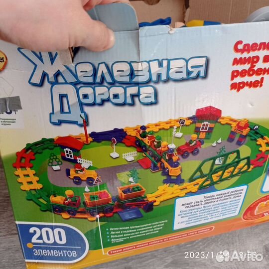 Конструктор Железная дорога Bauer