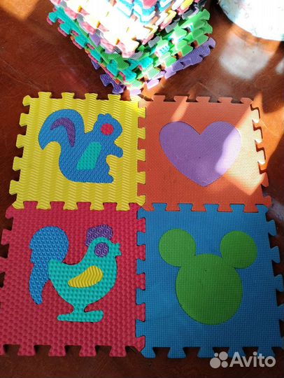 Коврик пазл (32*32) 54+ шт