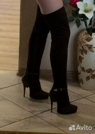 Ботфорты демисезонные, 35р