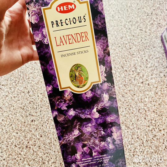 Новые индийские арома благовония хем лаванда