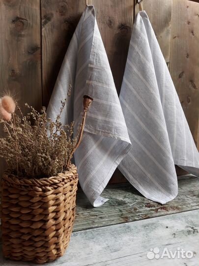 Комплекты полотенец лён/хлопок в ассортименте