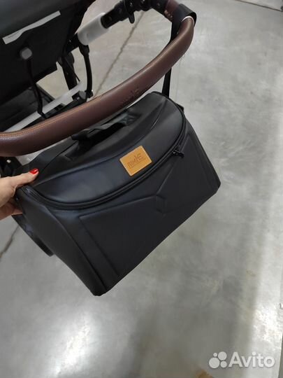 Детская коляска трансформер 2в1/3в1 Aimile экокожа