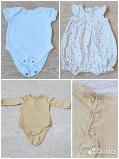 Комплекты одежды на девочку 50-56 р-р, боди