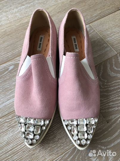 Лоферы MiuMiu