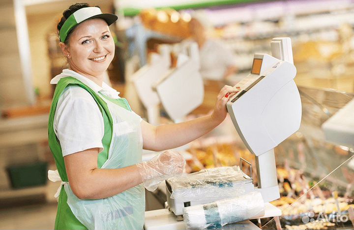 Продавец в продуктовый магазин (в разных районах)