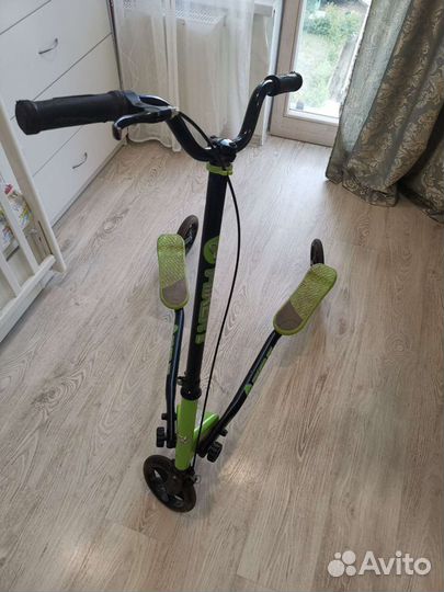 Самокат трехколесный бу