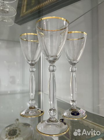 Фужеры бокалы богемия
