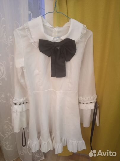 Аниме платье горничной косплей