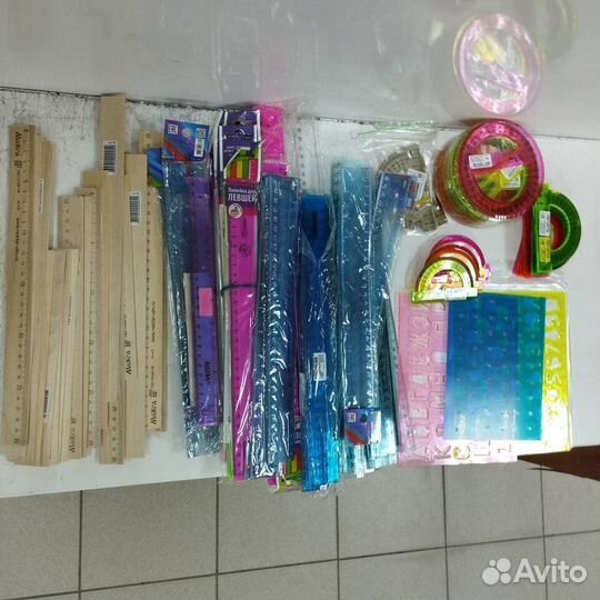 Линейки, пеналы, обложки