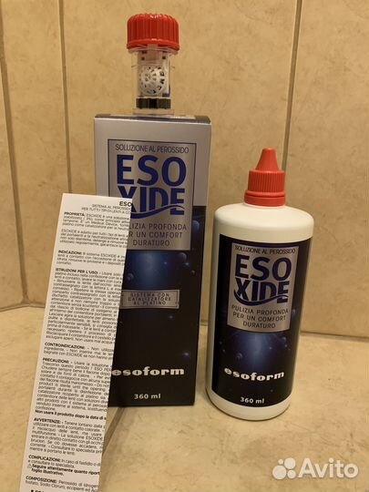 Пероксидный раствор для линз Esoxide