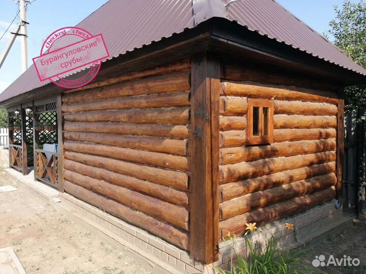 Срубы бань 3х4 с пиломатериалами. Доставка
