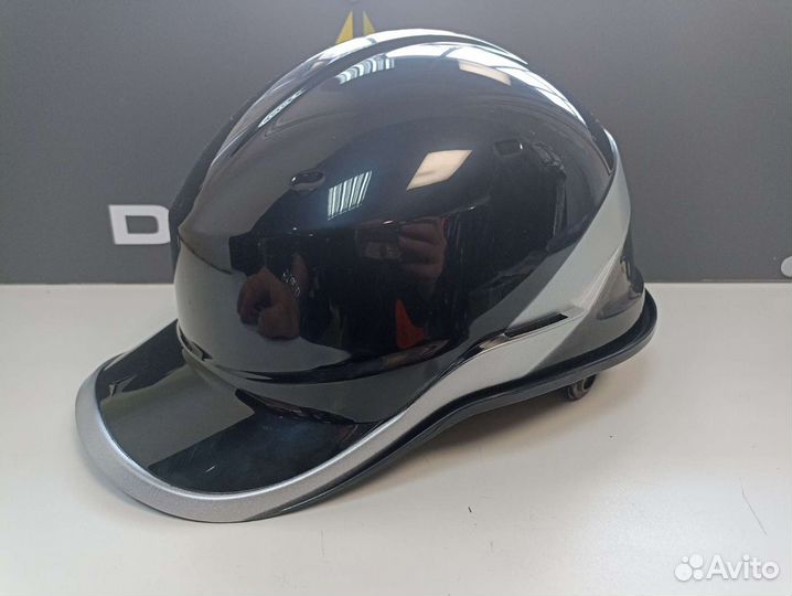 Каска защитная чёрная diamond V Delta Plus